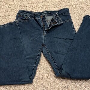 Lauren Ralph Lauren Women's Dark Blue Straight Leg Jeans